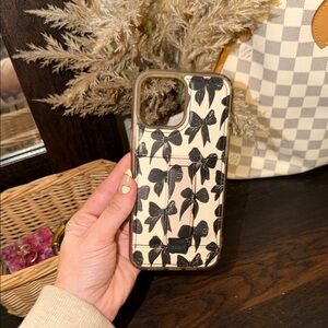 Walli - bow wallet iPhone case